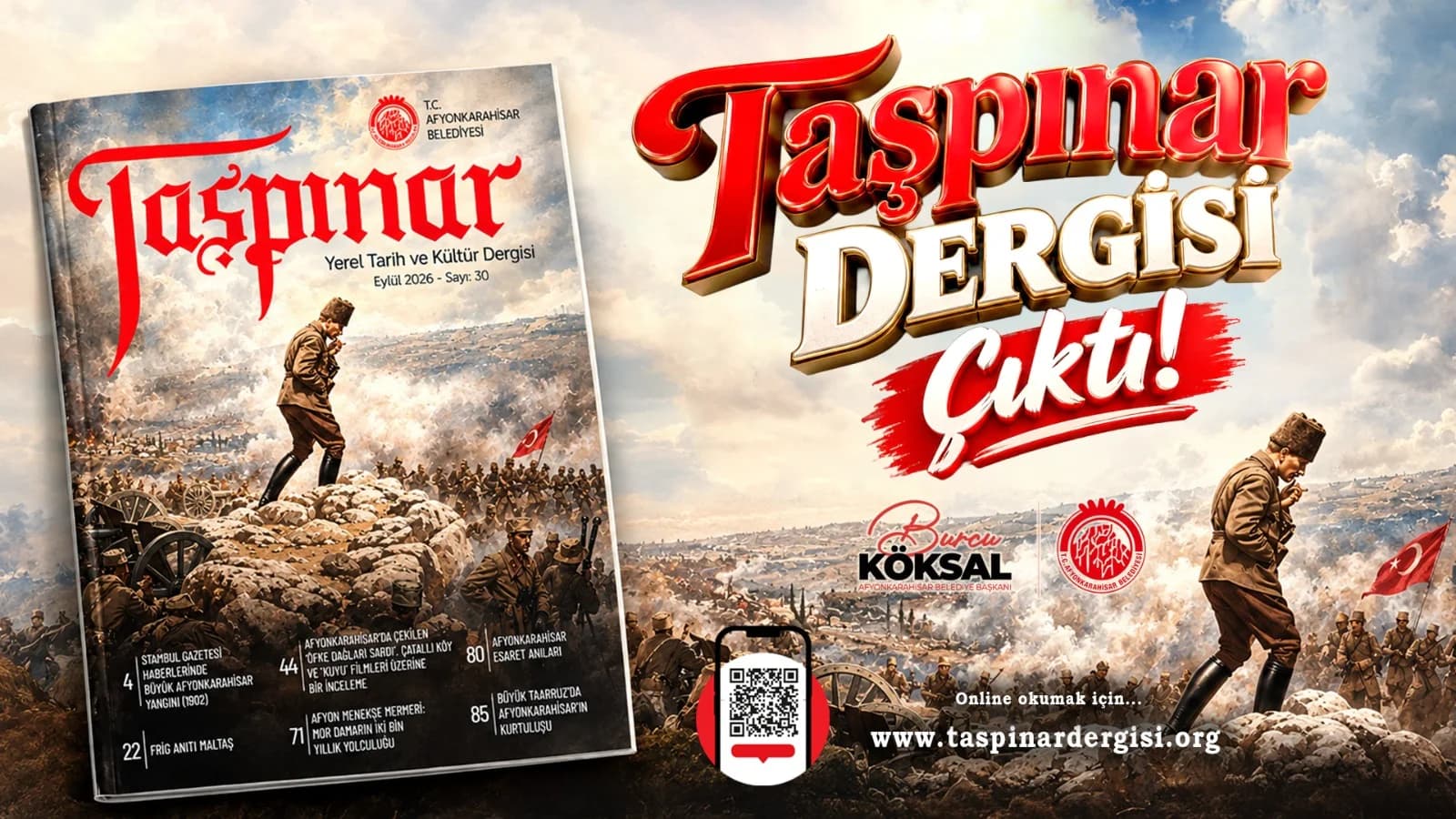 TAŞPINAR DERGİMİZİN 30. SAYISI OKURLARIYLA BULUŞTU