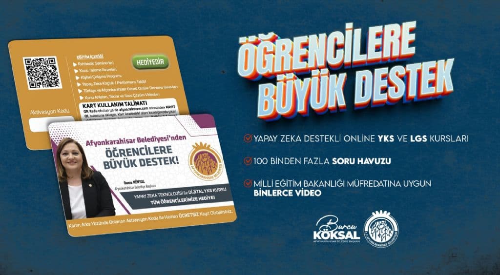 BAŞKANIMIZDAN GENÇLERİMİZE BÜYÜK EĞİTİM DESTEĞİ