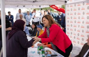 BAKANIMIZ, MAREAL FEVZ AKMAK MAHALLESݴNDE VATANDALARIMIZLA BULUTU